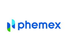 logo of Phemex crypto exchange with white background